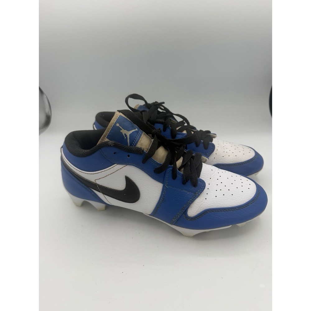 Nike Air Jordan 1 Low TD Football Cleat 'White Black Royal' (2023) Men's Size 9
